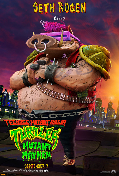 Teenage Mutant Ninja Turtles: Mutant Mayhem - Australian Movie Poster