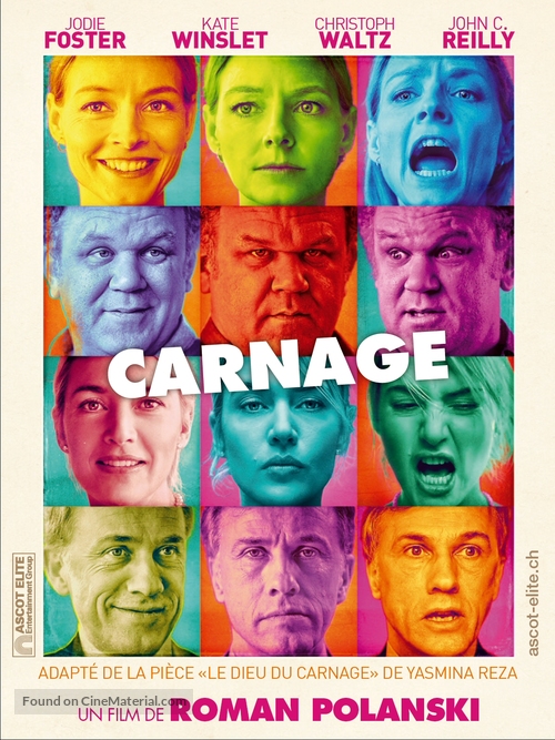Carnage - Swiss Movie Poster