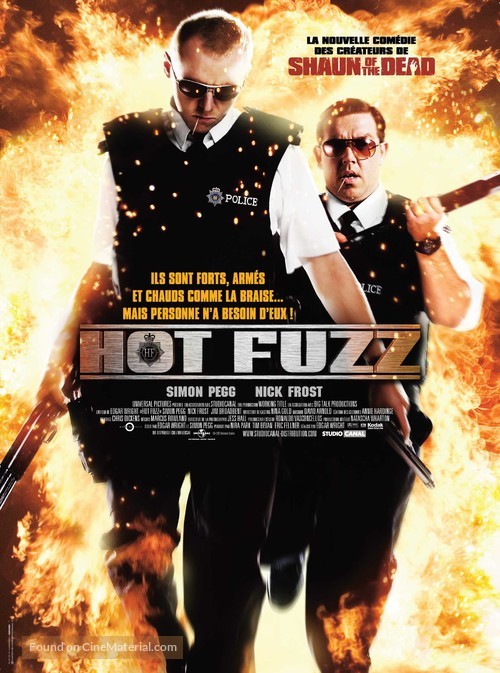 Hot Fuzz - French Movie Poster