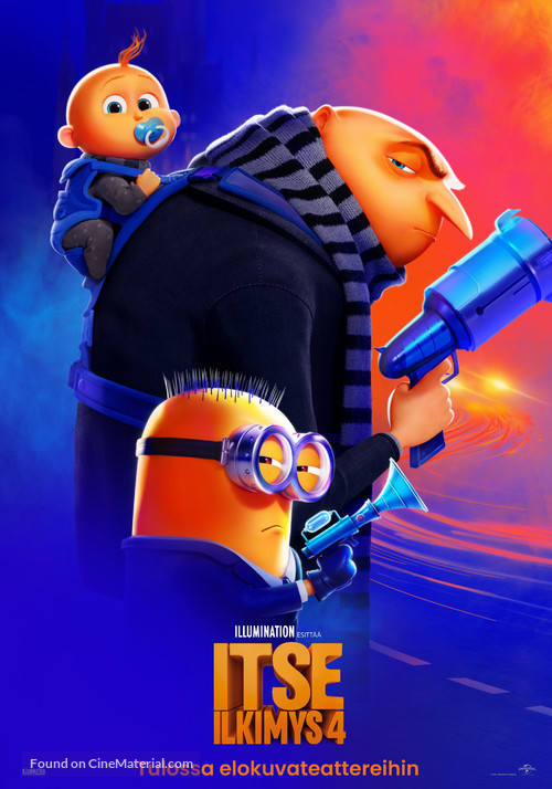 Despicable Me 4 - Finnish Movie Poster