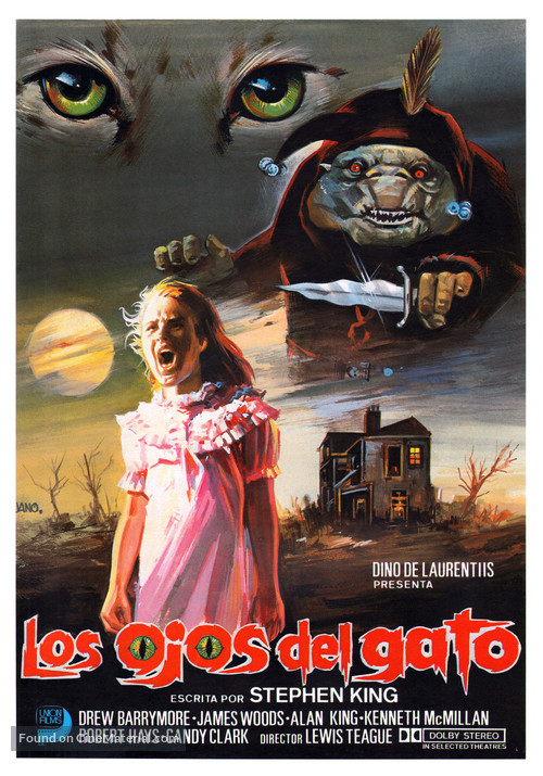 Cat&#039;s Eye - Spanish Movie Poster