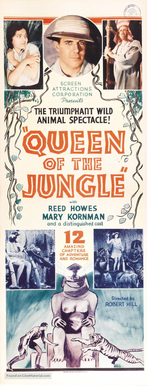 Queen of the Jungle - Movie Poster