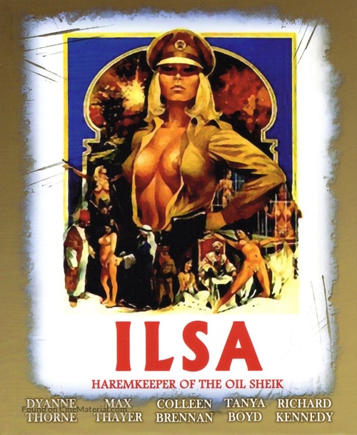 Ilsa, Harem Keeper of the Oil Sheiks - German Blu-Ray movie cover
