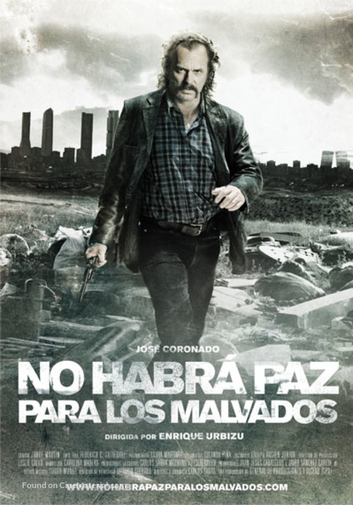 No habr&aacute; paz para los malvados - Spanish Movie Poster