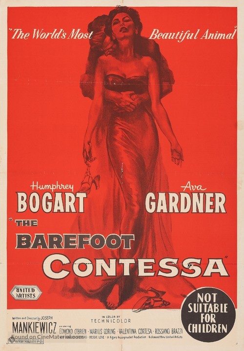 The Barefoot Contessa - Australian Movie Poster