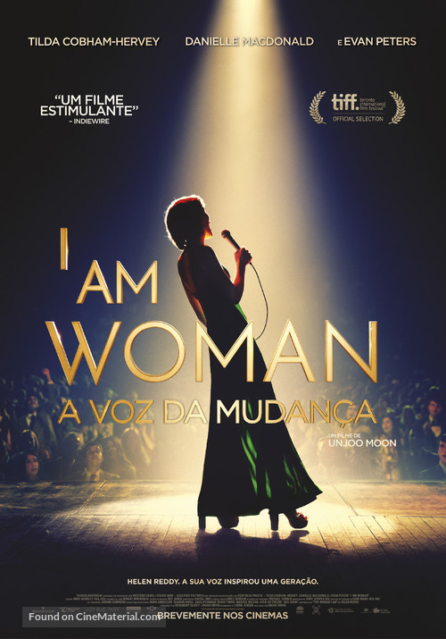 I Am Woman - Portuguese Movie Poster