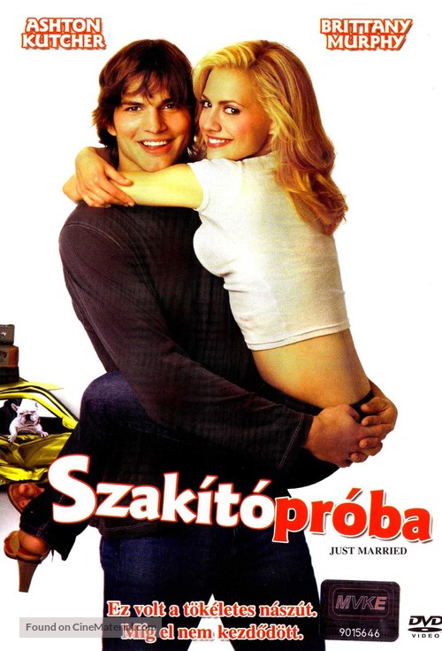 Just Married - Hungarian DVD movie cover