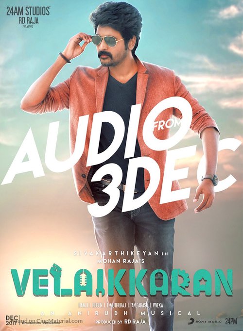 Velaikkaran - Indian Movie Poster