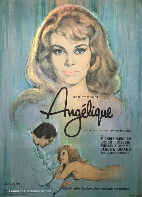 Ang&eacute;lique, marquise des anges - Danish Movie Poster