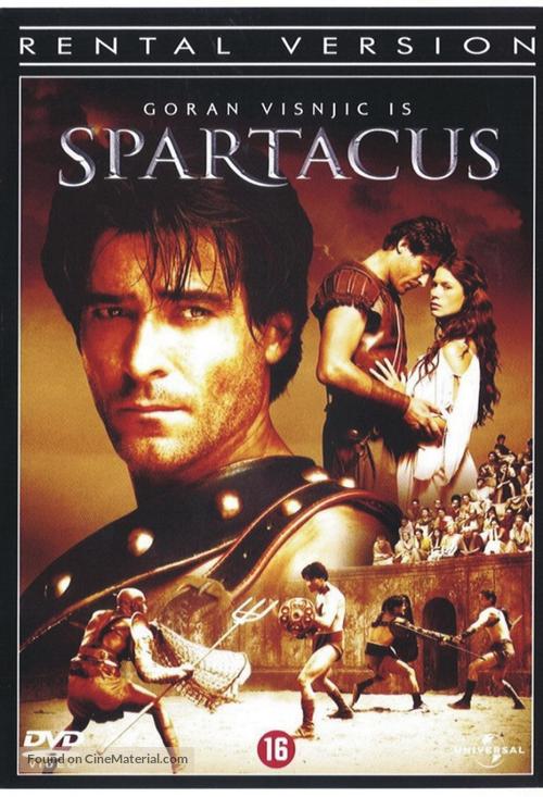 Spartacus - Dutch DVD movie cover