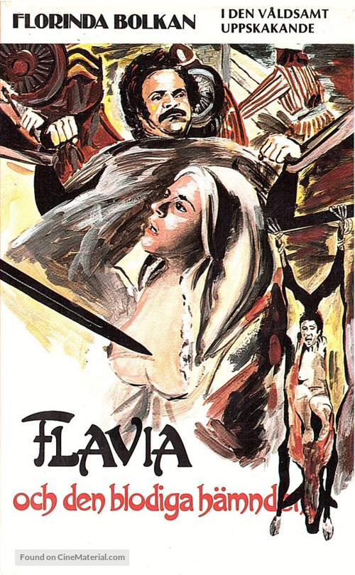 Flavia, la monaca musulmana - Swedish VHS movie cover