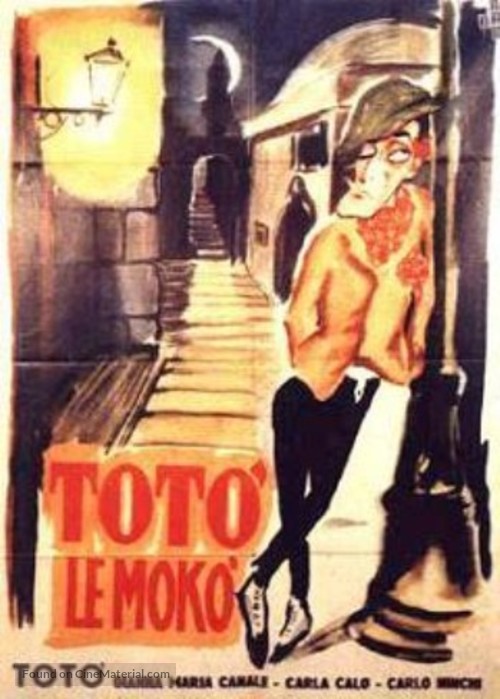 Tot&ograve; le Moko - Italian Movie Poster