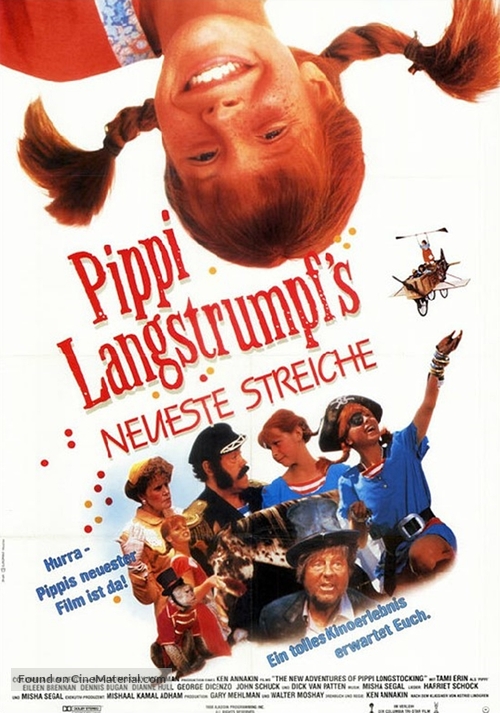 Pippi Longstocking Movie Poster 11 X 17 Ciudaddelmaizslpgobmx 