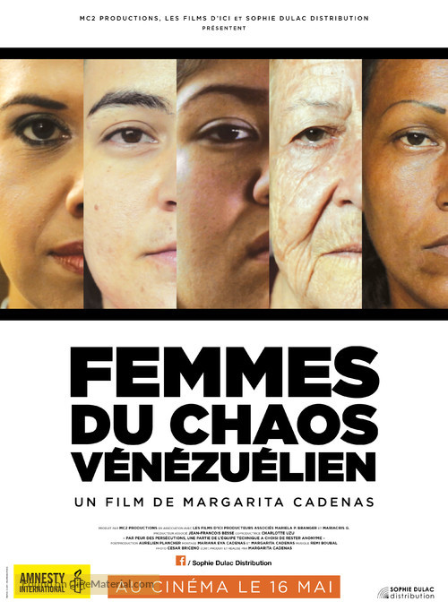 Women of Venezuelan Chaos - French Movie Poster