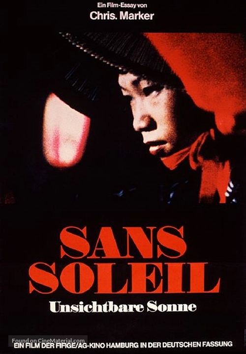 Sans soleil - German Movie Poster