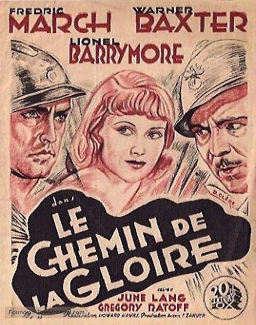 The Road to Glory - French Movie Poster