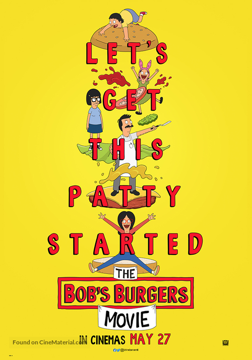 The Bob&#039;s Burgers Movie - Irish Movie Poster