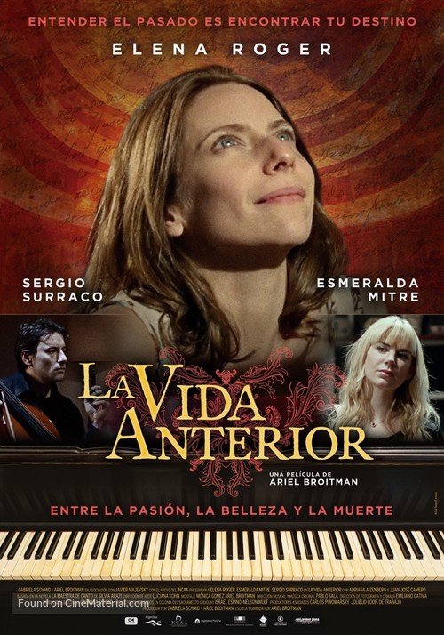 La vida anterior - Argentinian Movie Poster