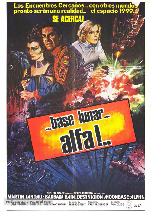 Destination Moonbase-Alpha - Spanish Movie Poster