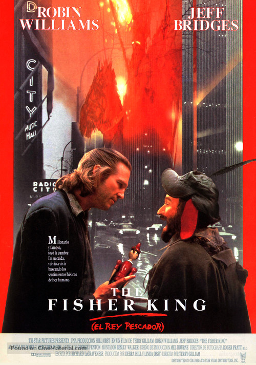 The Fisher King - Spanish Movie Poster