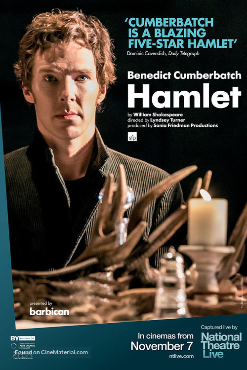 National Theatre Live: Hamlet - British Movie Poster