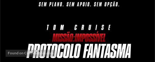 Mission: Impossible - Ghost Protocol - Brazilian Logo