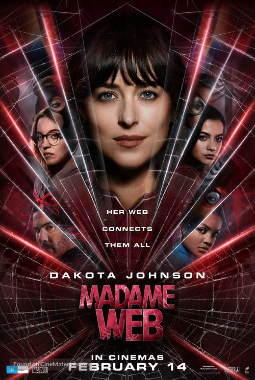 Madame Web - Australian Movie Poster