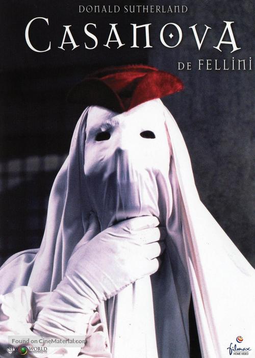 Il Casanova di Federico Fellini - Spanish Movie Cover