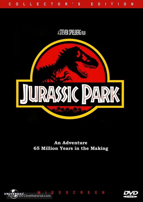 Jurassic Park - DVD movie cover