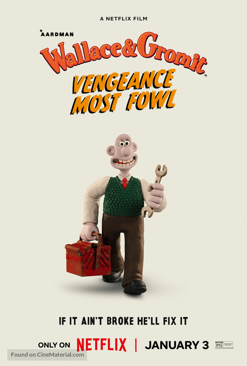 Wallace &amp; Gromit: Vengeance Most Fowl - Movie Poster