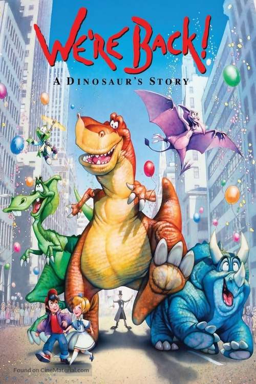 We&#039;re Back! A Dinosaur&#039;s Story - Movie Cover