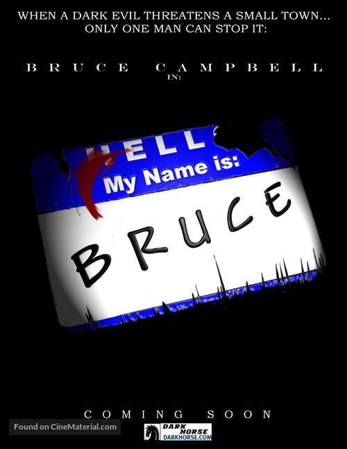 My Name Is Bruce - poster