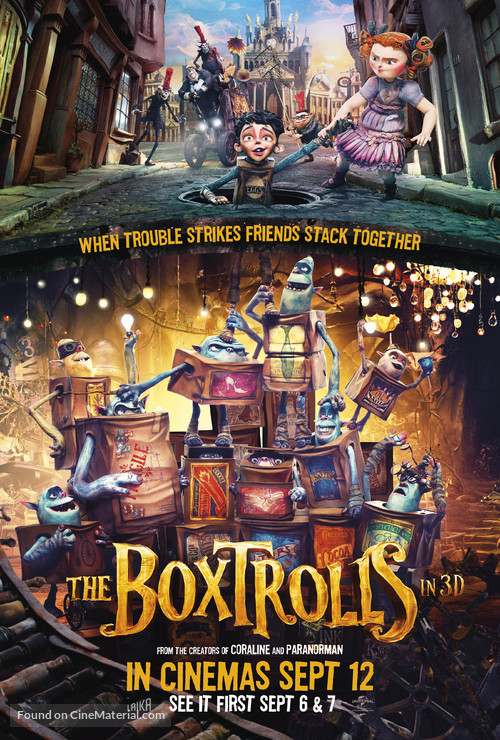 The Boxtrolls - British Movie Poster