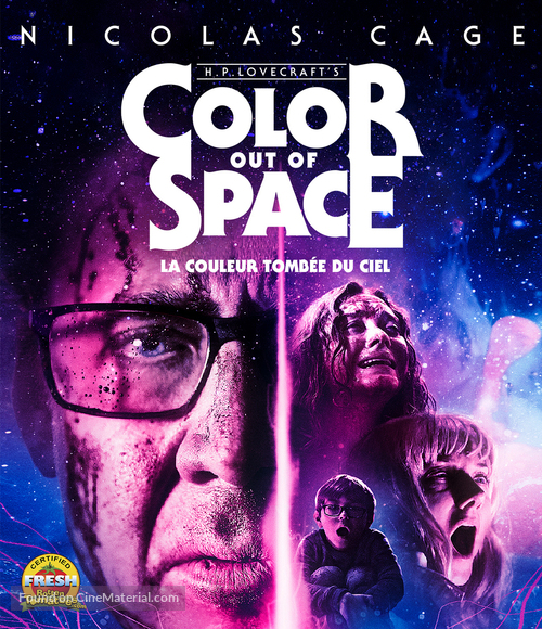 Color Out of Space - Canadian Blu-Ray movie cover