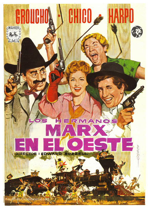 Go West - Spanish Movie Poster