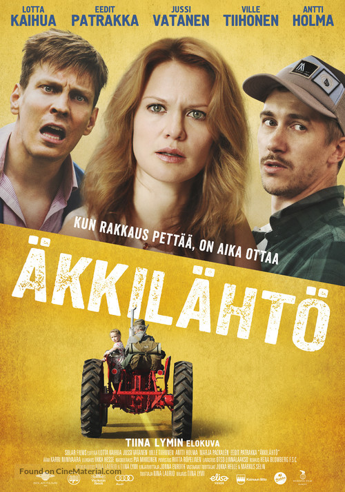 &Auml;kkil&auml;ht&ouml; - Finnish Movie Poster