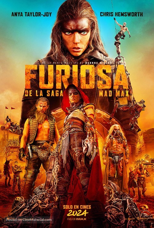 Furiosa: A Mad Max Saga - Mexican Movie Poster