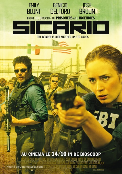 Sicario - Belgian Movie Poster