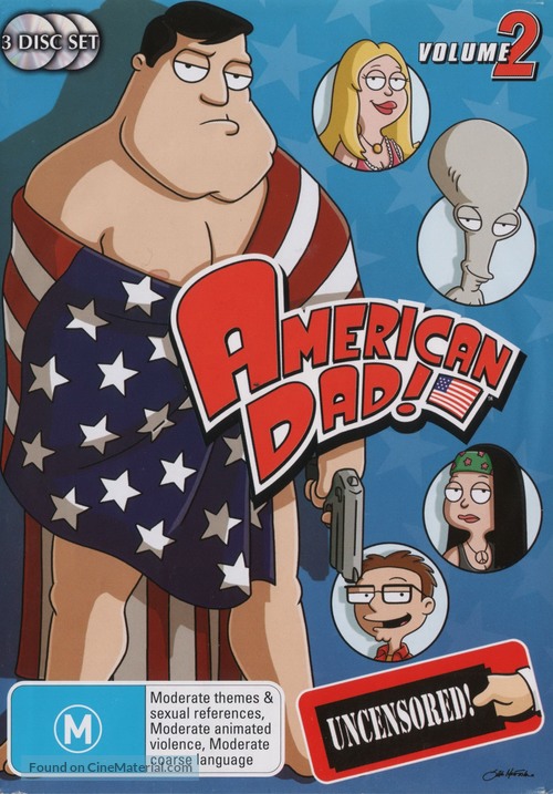 &quot;American Dad!&quot; - Australian DVD movie cover