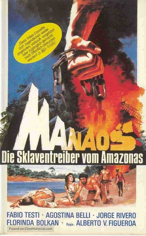Manaos - German VHS movie cover