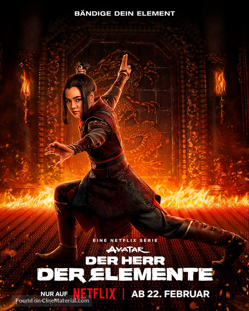 &quot;Avatar: The Last Airbender&quot; - Danish Movie Poster