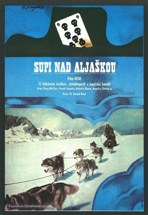 Blutigen Geier von Alaska, Die - Czech Movie Poster