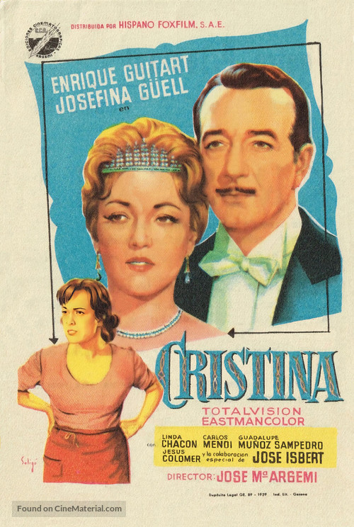 Cristina - Spanish Movie Poster