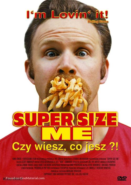 Super Size Me - Polish Movie Poster