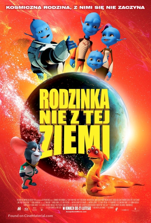 Escape from Planet Earth - Polish Movie Poster