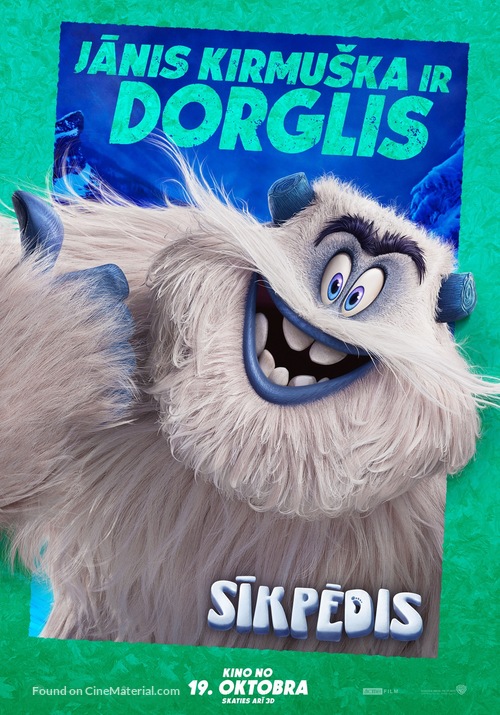 Smallfoot - Latvian Movie Poster