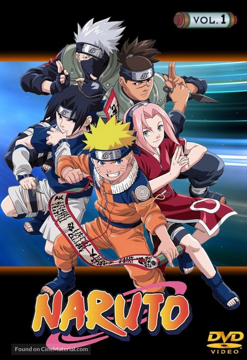 &quot;Naruto&quot; - French DVD movie cover