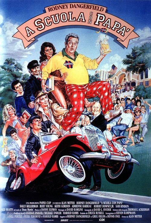 Back to School - Italian Movie Poster