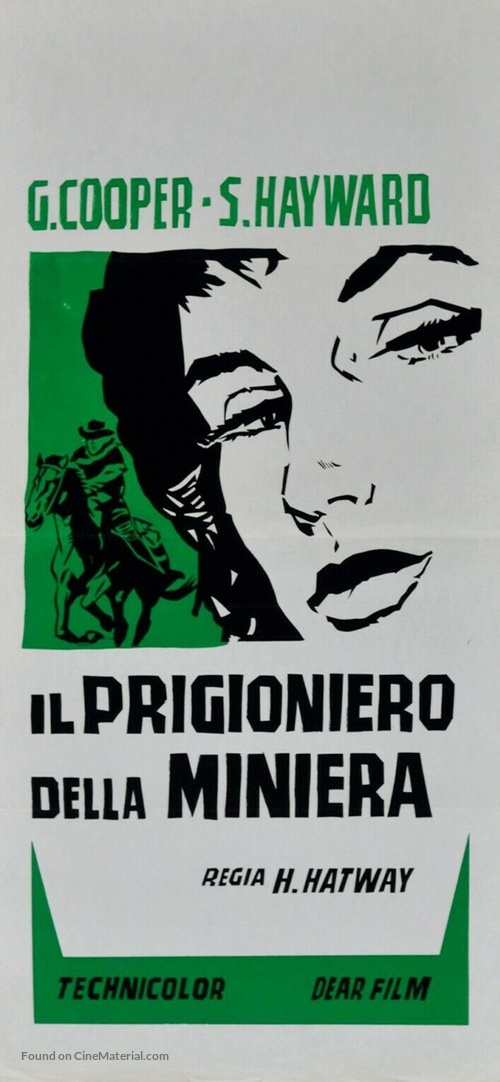 Garden of Evil - Italian Movie Poster