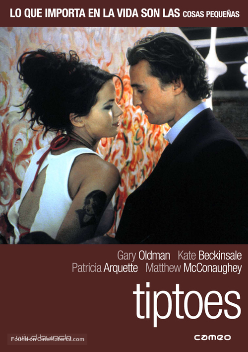 Tiptoes - Spanish DVD movie cover